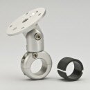 Ztechnik Accessory Mount Handlebar Mount (fits 7/8 to 1.25 in.) Silver